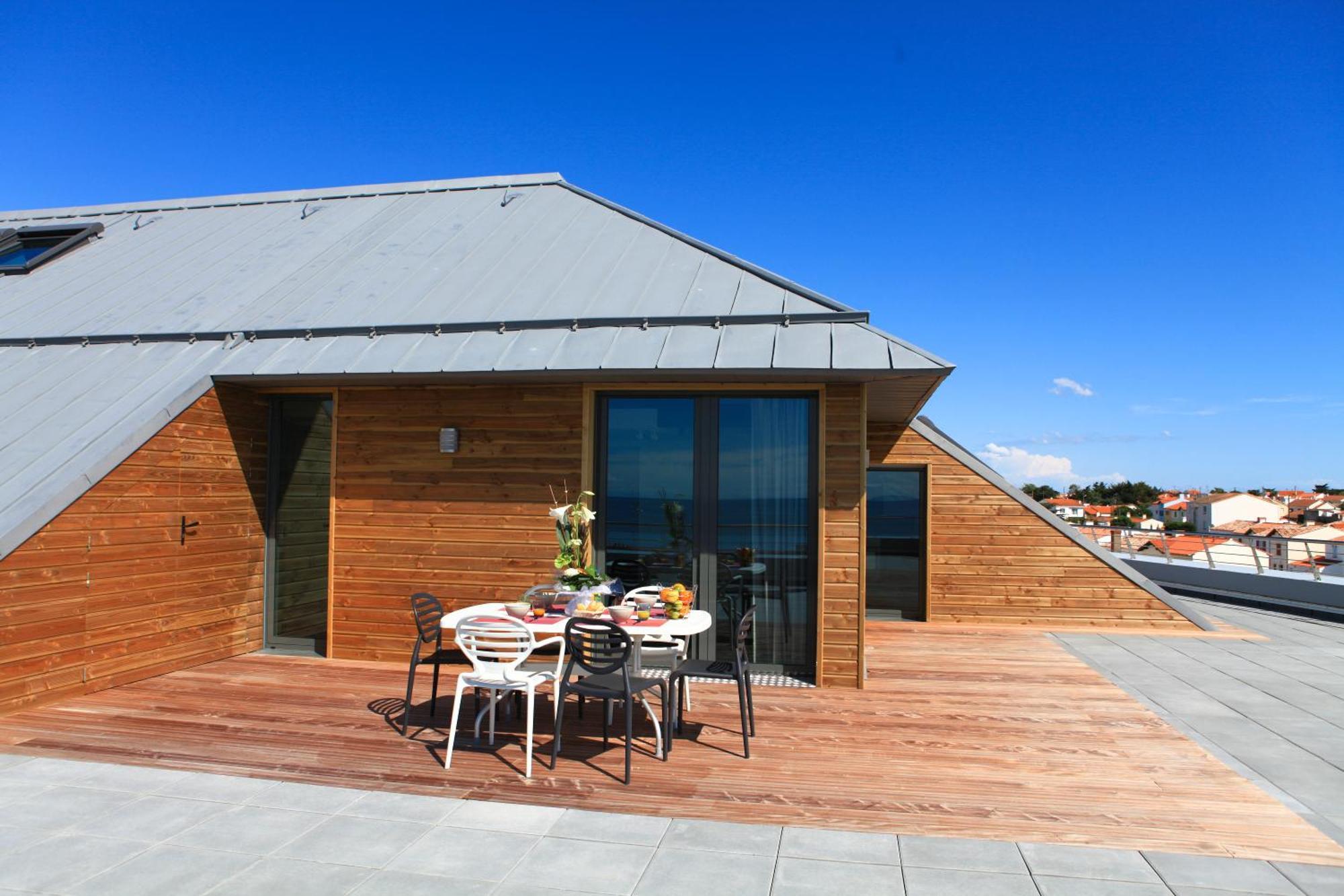 Les Terrasses De L'Ocean Apartment Сент-Илер-де-Рие Екстериор снимка